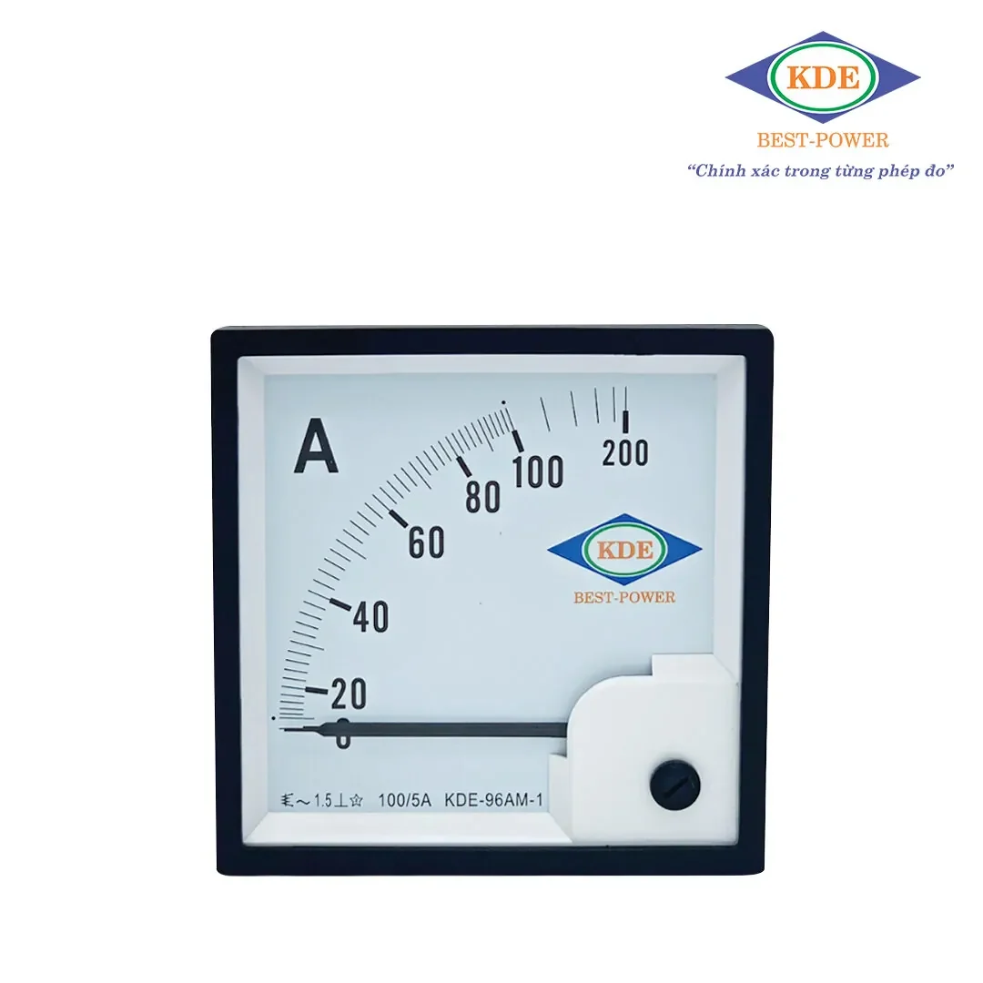 Các loại đồng hồ đo điện ampe phổ biến