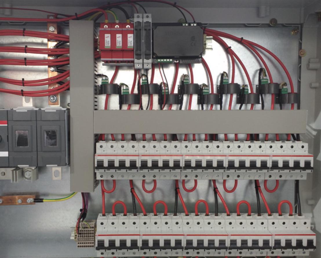 Vị trí đặt máy biến dòng trong tủ điện