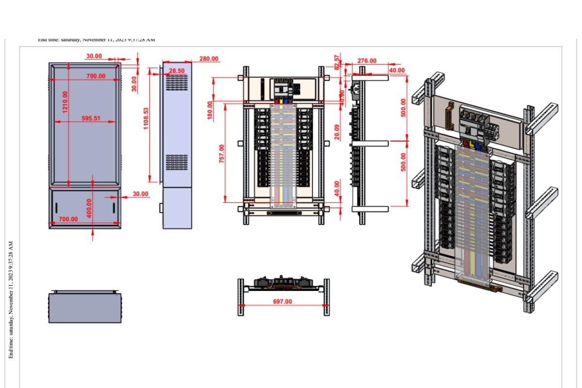 Sơ đồ nguyên lý tủ điện ATS