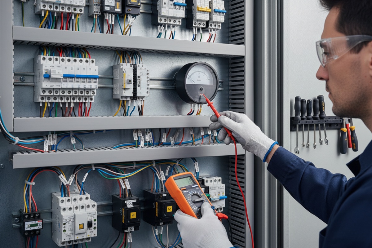 Cách bảo quản và xử lý lỗi phổ biến cho đồng hồ Ampe tủ điện
